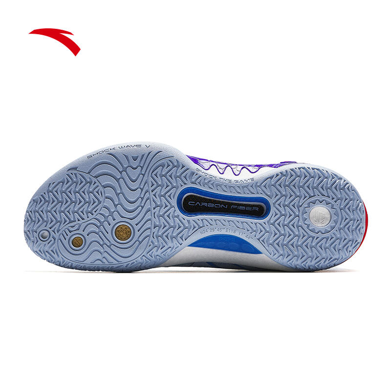 Basketball Shock Wave 5 Shoes Men (Blue)