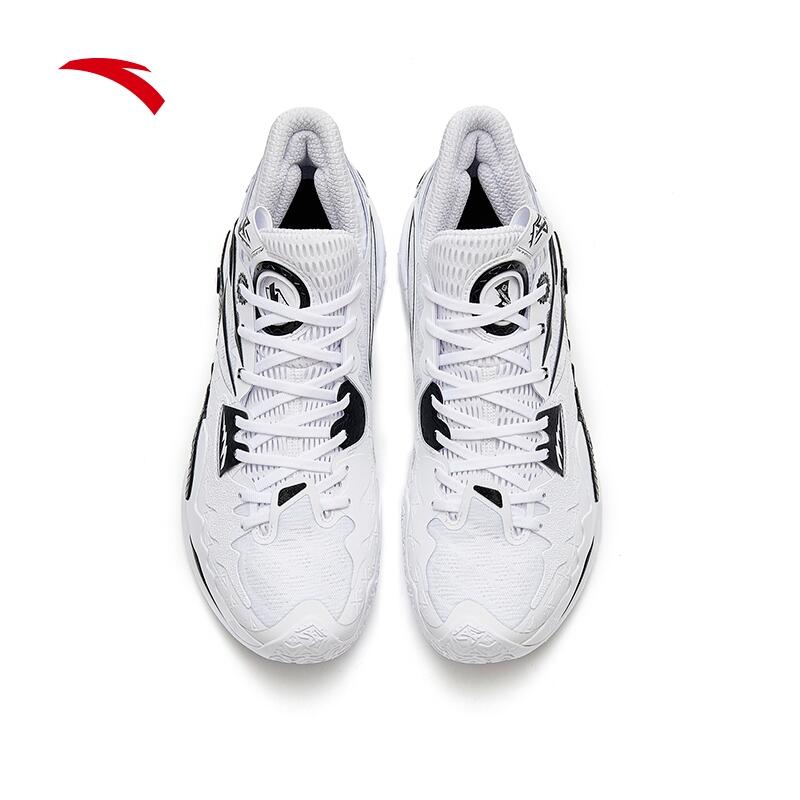 ANTA ショックウェーブ5　US8.5　白 Basketball Shock Wave 5 Shoes Men (White)