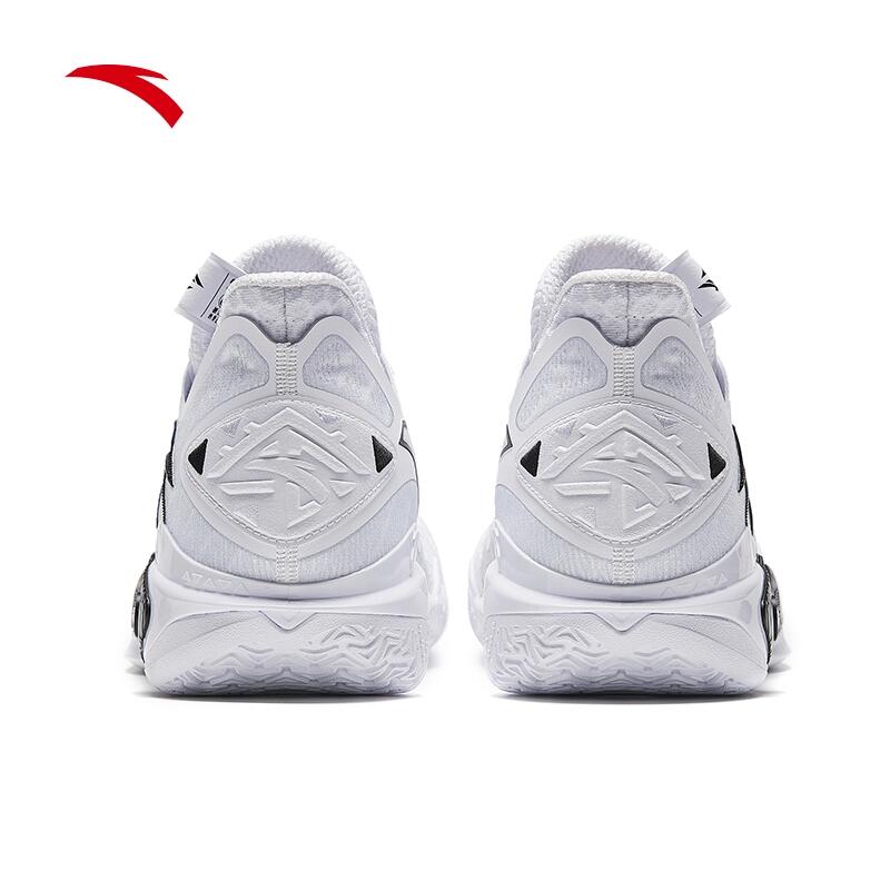 ANTA ショックウェーブ5　US8.5　白 Basketball Shock Wave 5 Shoes Men (White)