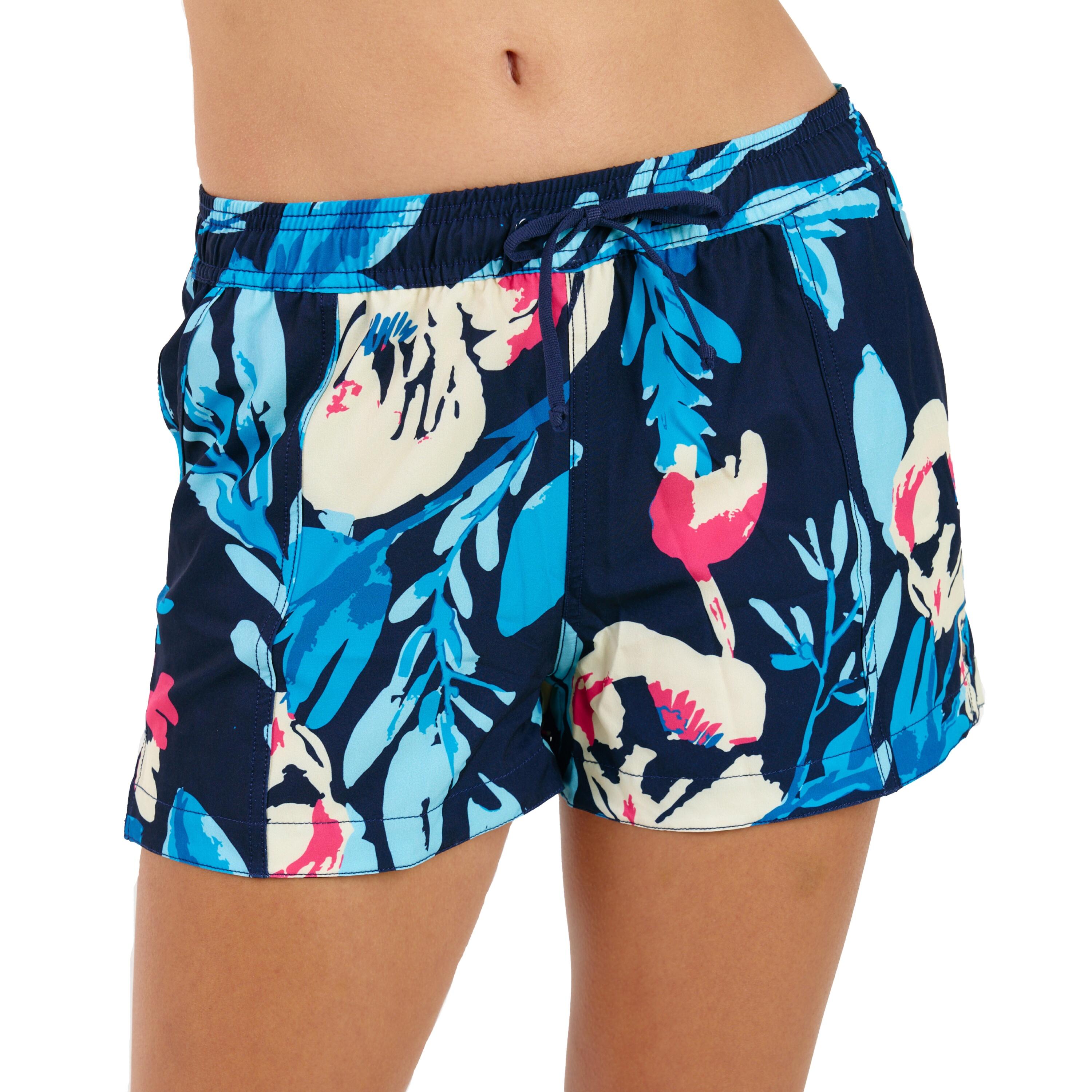 Women's Chlorine Resistant 2"-3" Board Shorts - Dark Blue