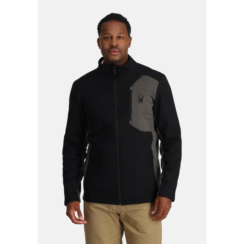 Zip-Up Sweater Hiking Men - BANDIT