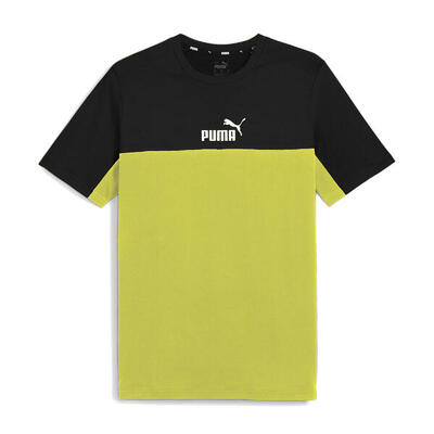 Puma ess+ block tee heren-t-shirt