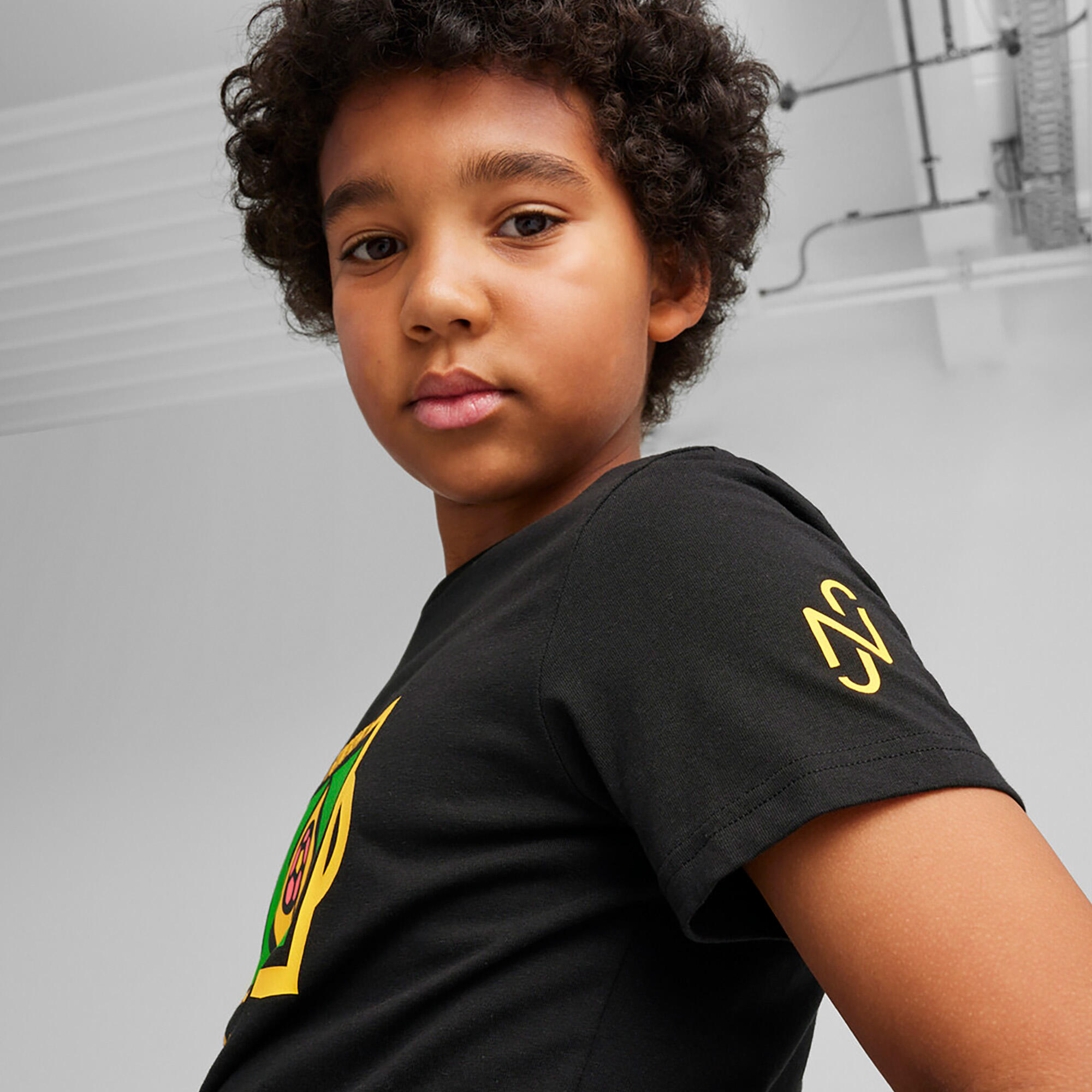 Maglia da calcio per bambini PUMA Neymar Jr Tee 4/5