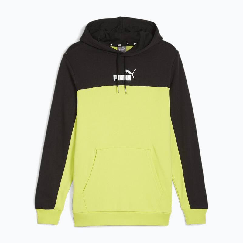 PUMA ESS+ Block Hoodie TR férfi pulóver