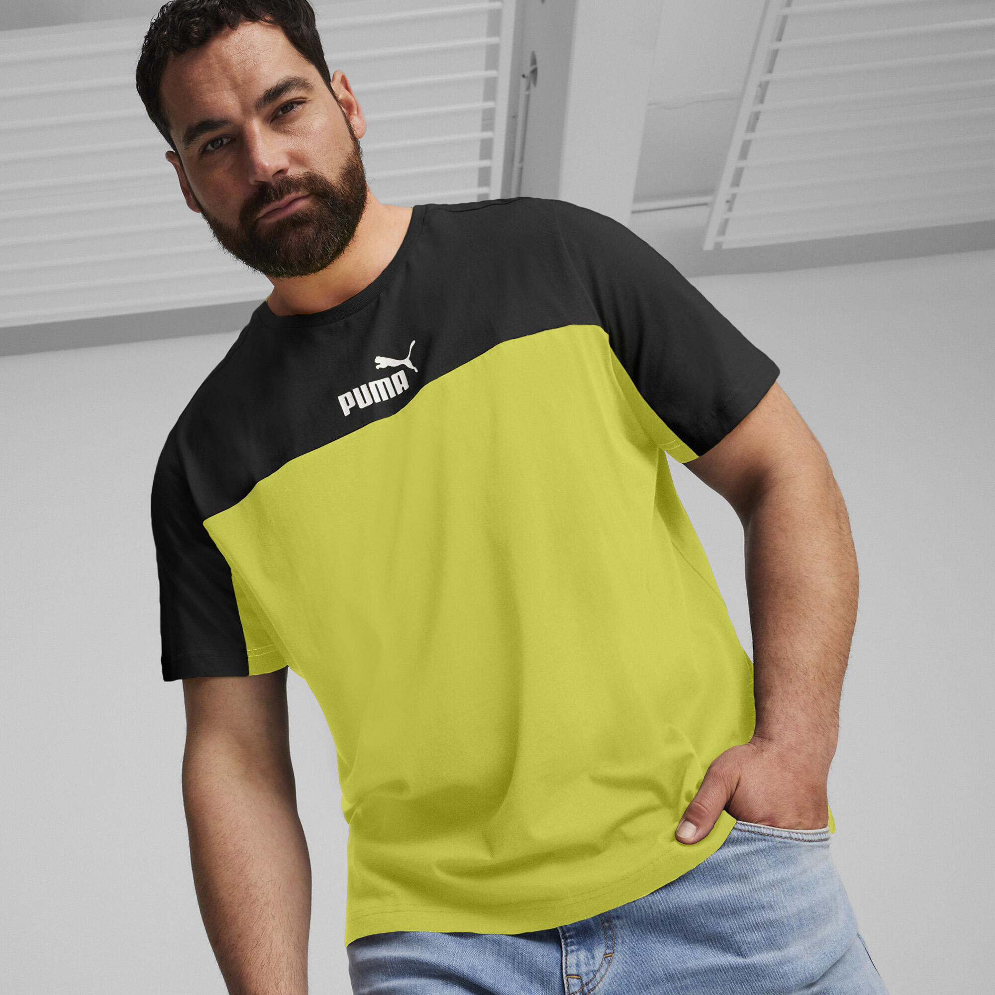 T-shirt homme PUMA ESS+ Block Tee 4/5