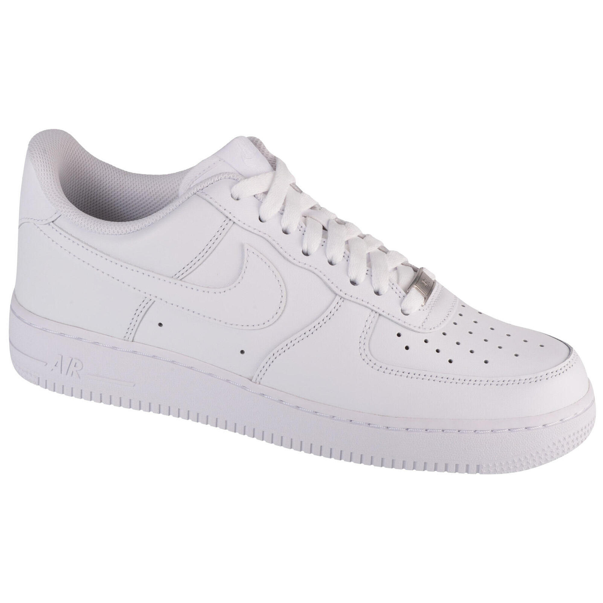 Nike - Sneakers Pour Hommes Air Force 1 07 - Baskets - Blanc - 42 - Decathlon