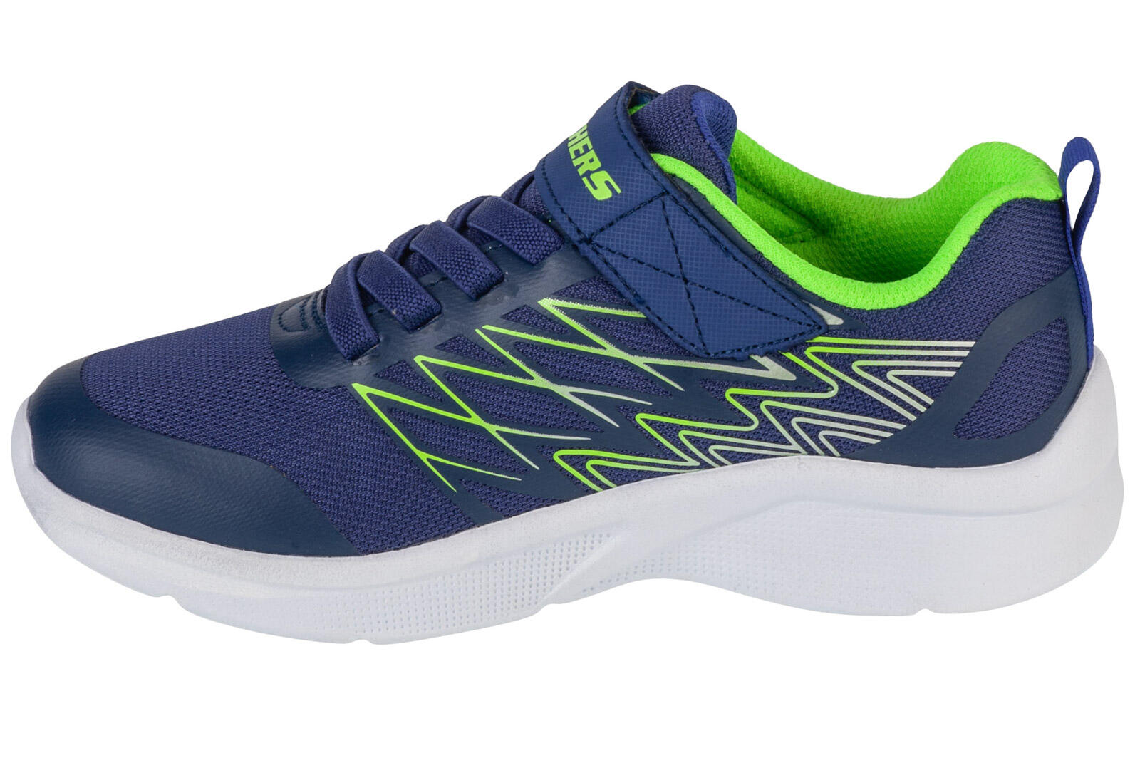 Trainers Child Skechers Microspec Texlor Navy Blue 2/5
