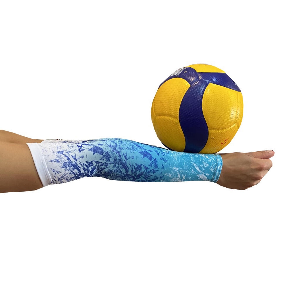 Rękawki siatkarskie unisex JG TEAM bioactiv długie 2/4