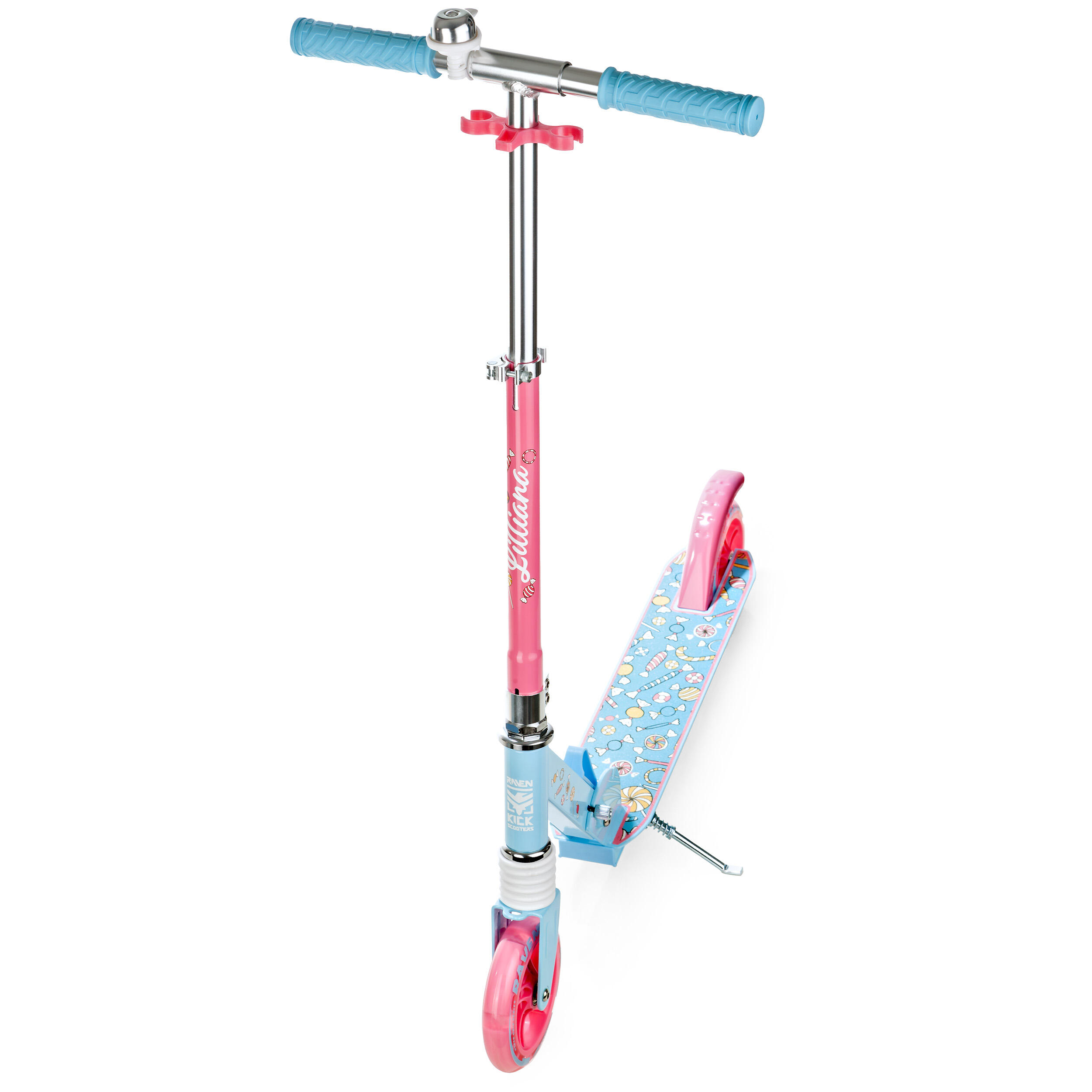 Scooter mit Stoßdämpfer und Glocke 145mm Raven Lilliana 5/7