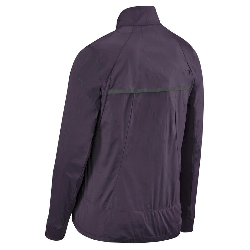 Jacheta - reflective windbreaker W - purple