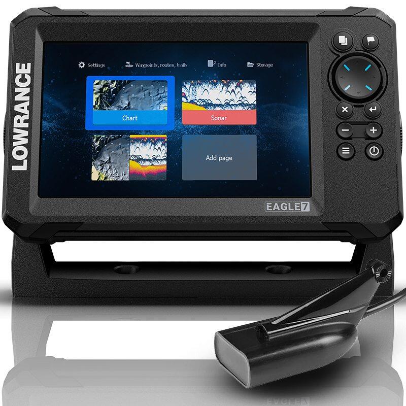 Lowrance Eagle 7 con trasduttore HDI 83/200 CHIRP/DownScan 4/4
