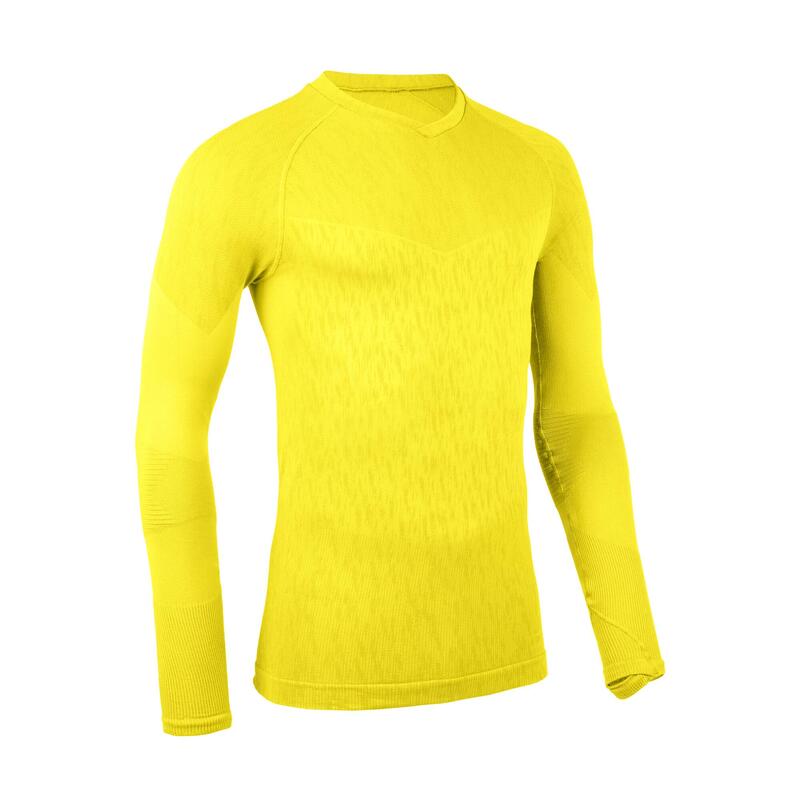 Flandria Termolen THERMOSHIRT MET LANGE MOUWEN VOOR volwassenen geel