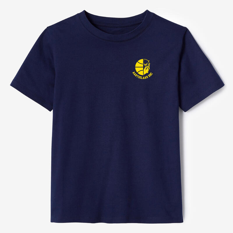 BBC Aartselaar T-shirt pour enfants en coton unisexe marinebleu