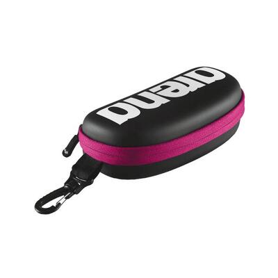 Arena zwembrillenhoes zwart/roze