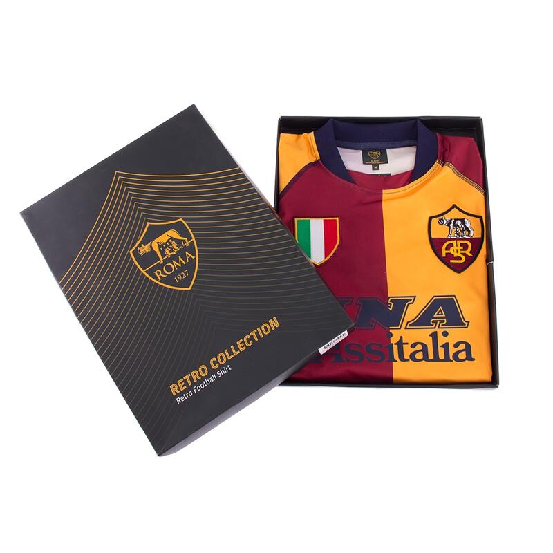 AS Roma 2001 - 02 Retro Voetbal Shirt