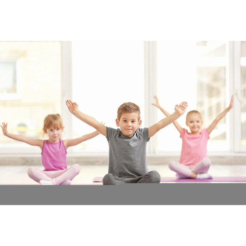 chaussettes gym enfants pour maison l'école antidérapantes antibactérien bleu