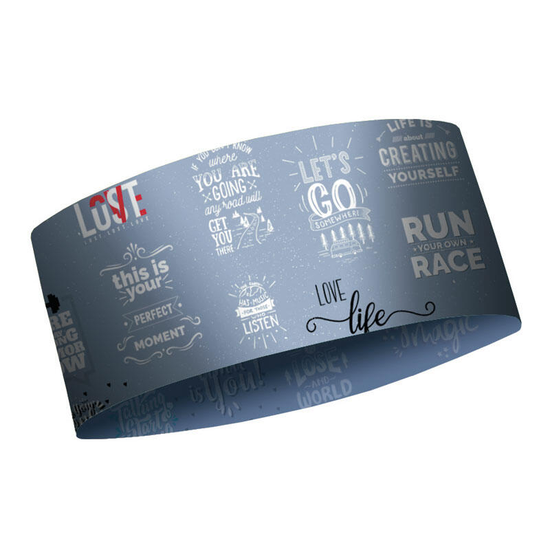 Cinta de Pelo Running Light Quote Adulto Multicolor