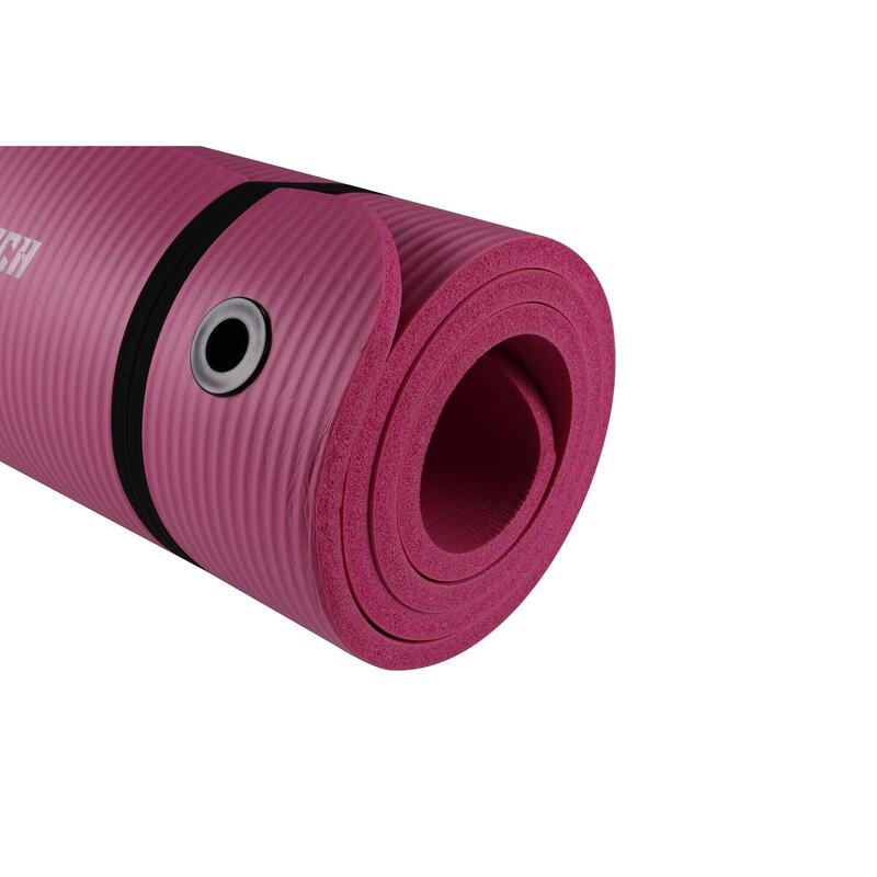 Esterilla Yoga Rosa Troquelada 183 x 60 cm x 15 mm