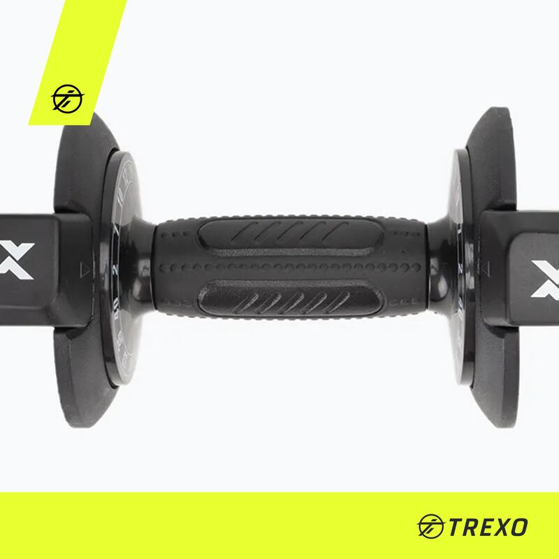 Haltère réglable TREXO 2-40KG 3