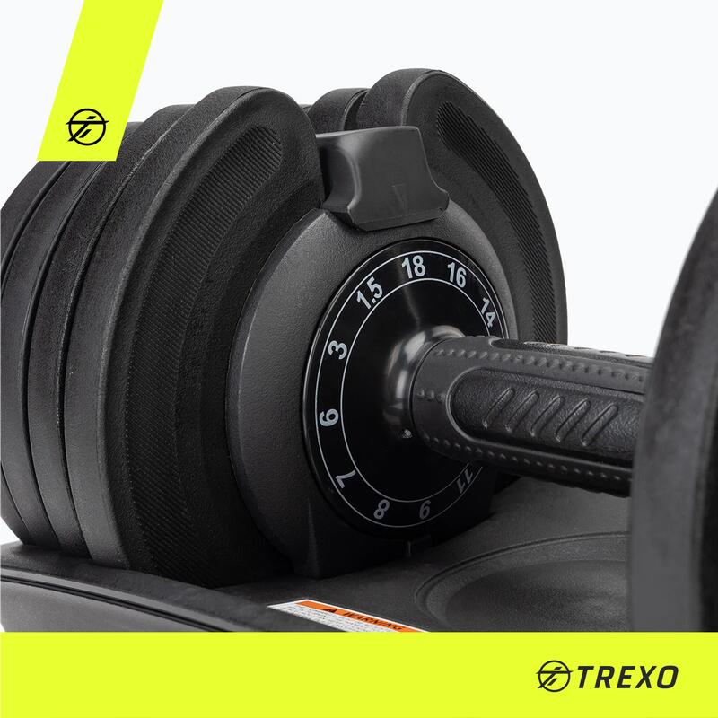 TREXO TXO-B4W003 haltère réglable