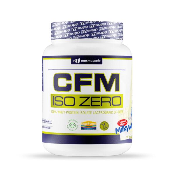 CFM ISO Zero - 1Kg Milky Whey (Choco Blanco con Leche) de MM Supplements