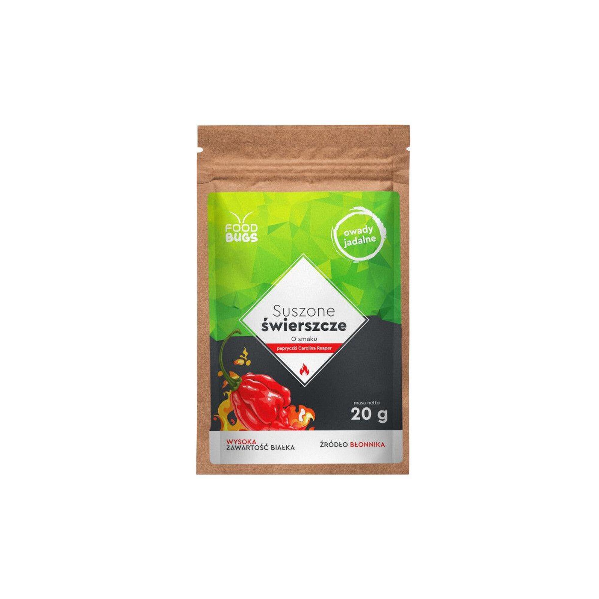 Świerszcze Food Bugs Carolina Reaper 20 G