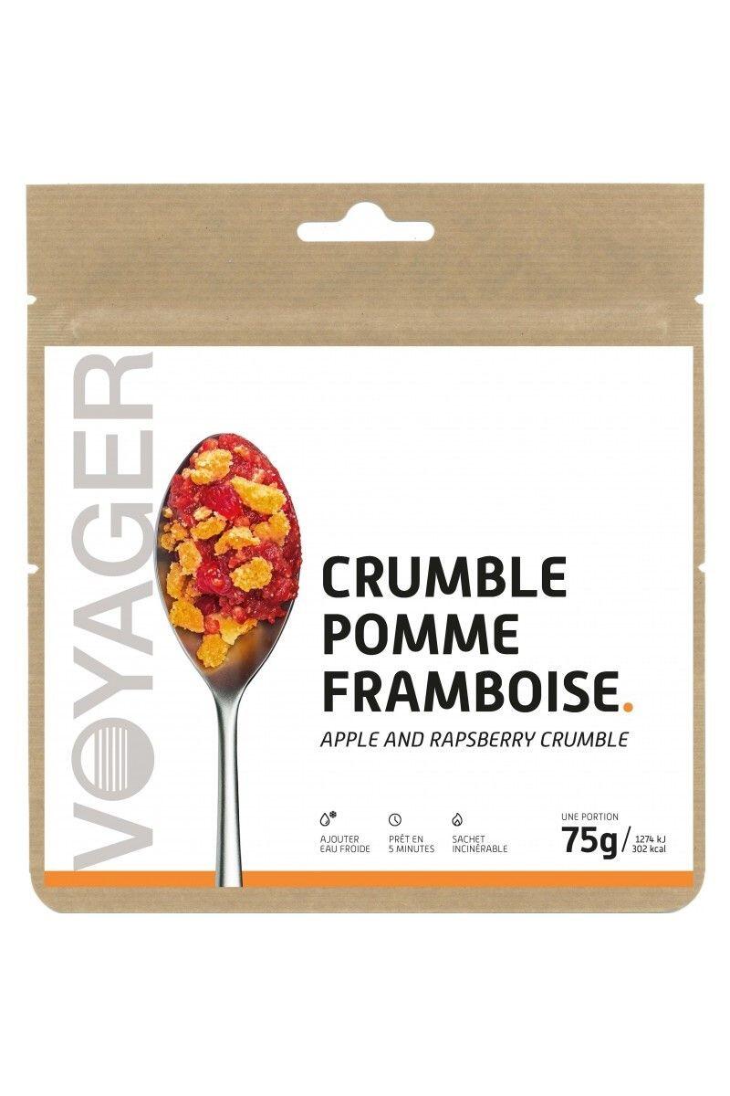 Dehydratované jídlo drobenkový koláč s jablky a malinami, 75 g 2/2