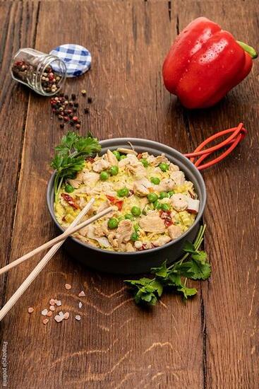 Pasto Liofilizzato Voyager Pasta Asiatica Con Pollo 145G