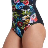 Maillot de bain Speedo Placement Digital Turnback - Rouge/Vert - Taille 42 4/6