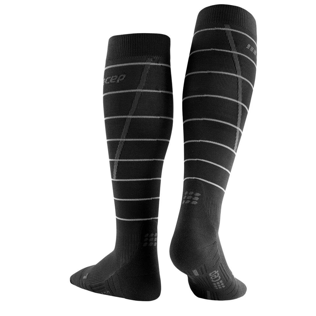 Skarpety kompresyjne damskie sportowe CEP Reflective wysokie 2/7