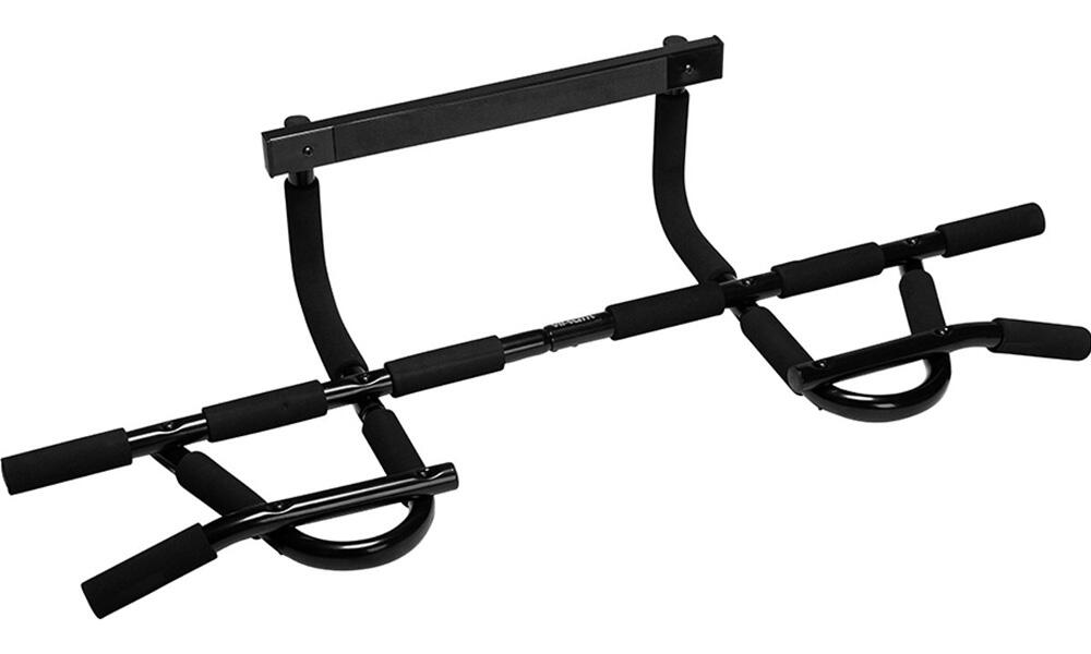 VIRTUFIT Multifunctionele Optrekstang - Pull Up Bar Deluxe - Zwart