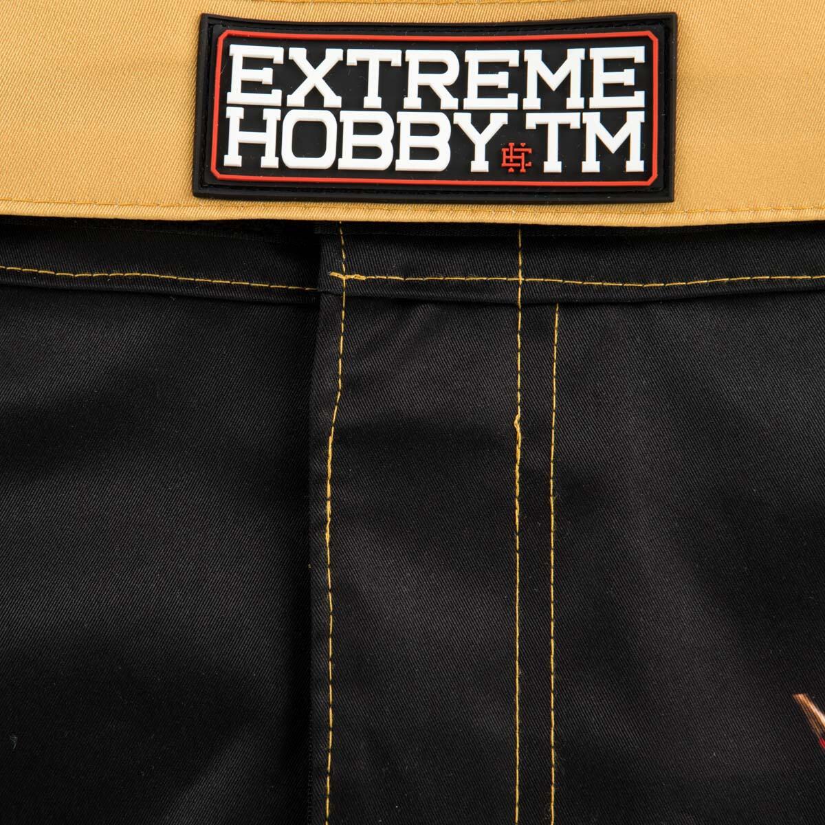 Shorts de grappling pour hommes MMA BJJ K1 EXTREME HOBBY SANTA MUERTE 3/7