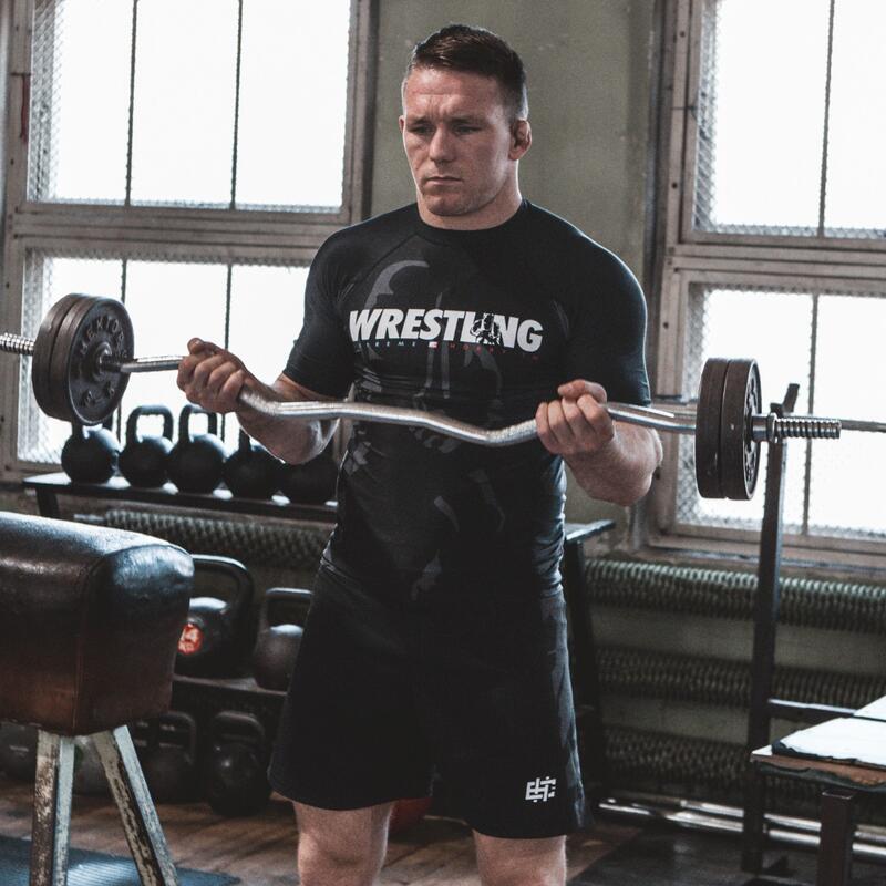 Shorts de sport pour hommes pour l’entraînement EXTREME HOBBY BOLD WRESTLING