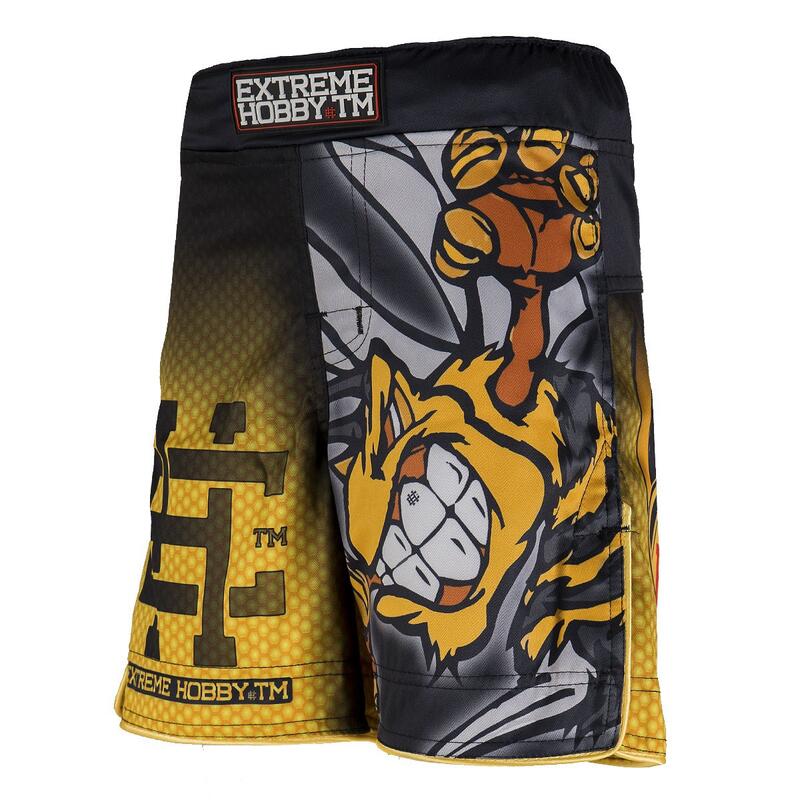 Spodenki do Grapplingu MMA BJJ K1 dziecięce EXTREME HOBBY ANGRY WASP