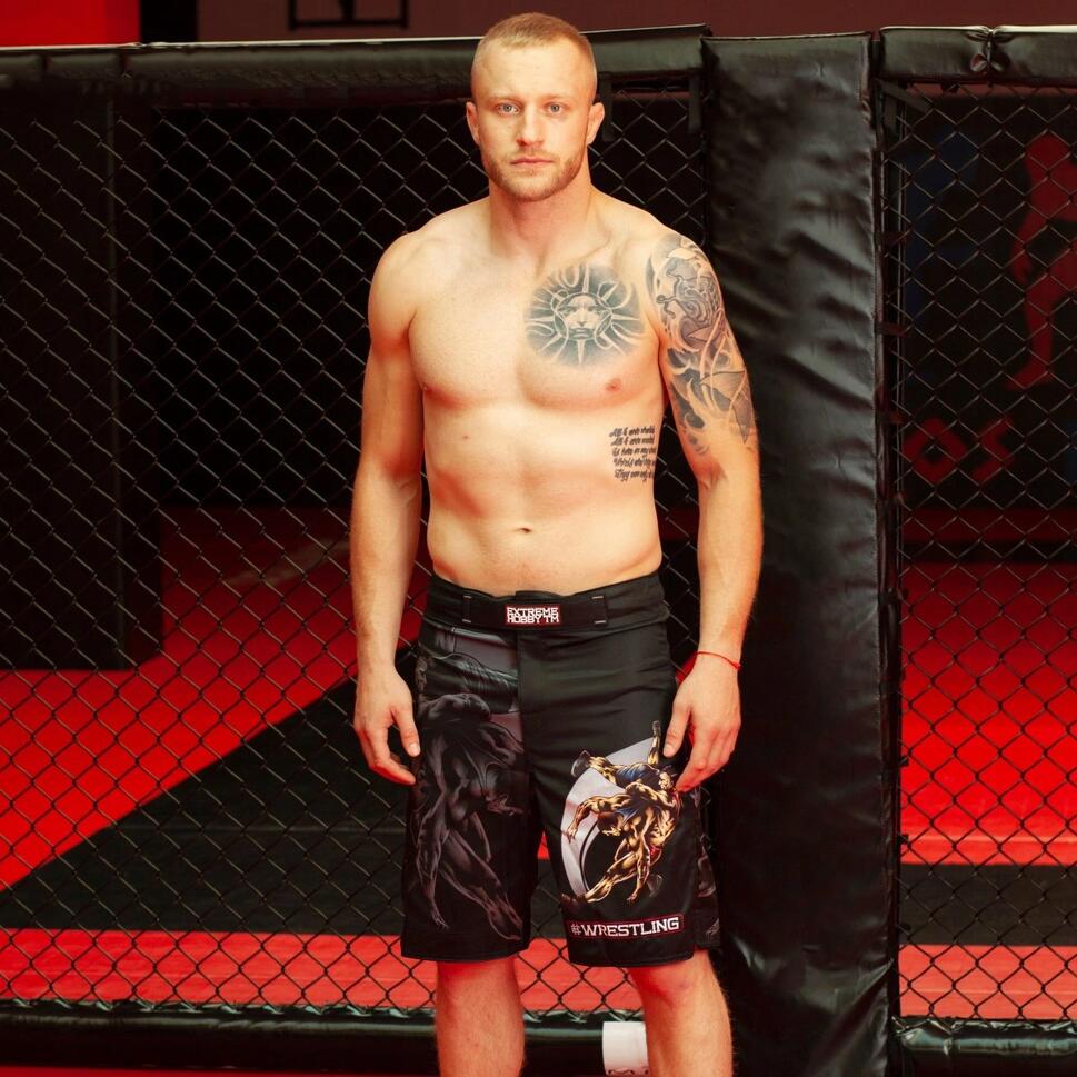 Spodenki do Grapplingu MMA BJJ K1 męskie EXTREME HOBBY WRESTLING