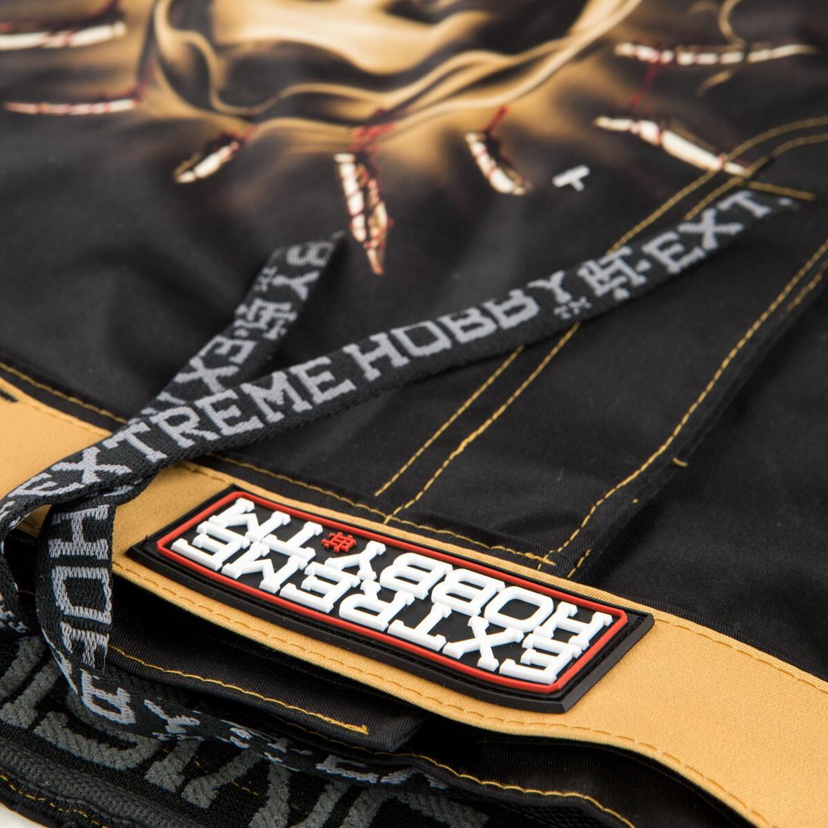 Shorts de grappling pour hommes MMA BJJ K1 EXTREME HOBBY SANTA MUERTE 6/7