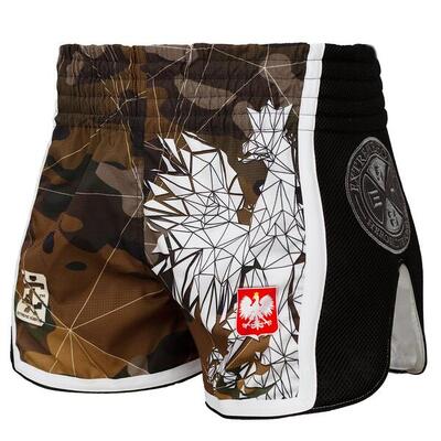 Muay Thai Shorts für Herren EXTREME HOBBY POLSKA CAMO