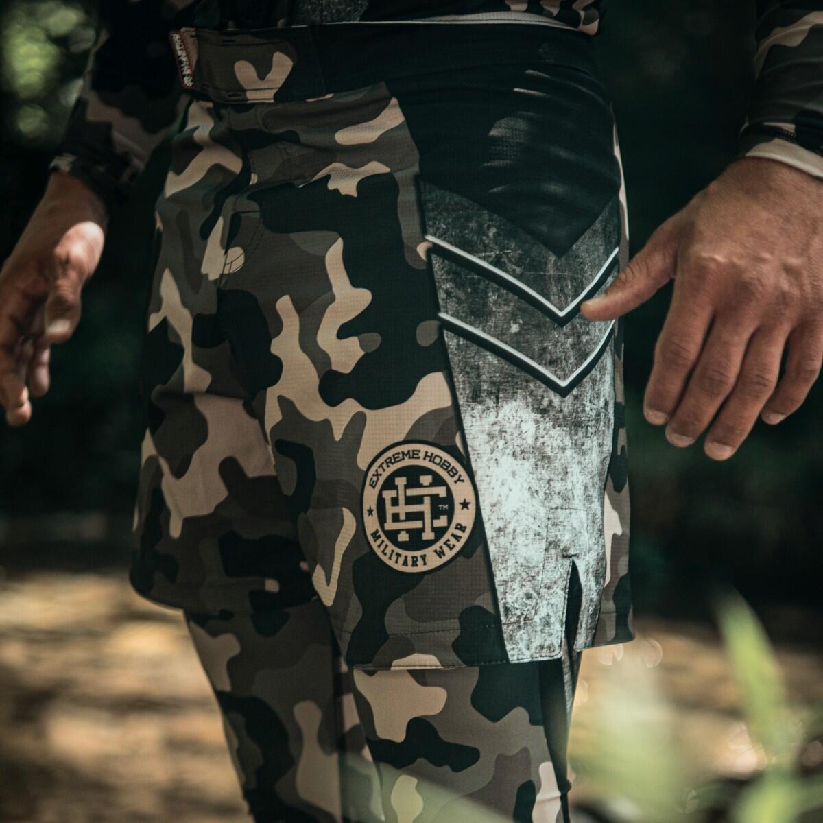 Shorts de sport pour hommes – entraînement et salle EXTREME HOBBY MILITARY 3/6