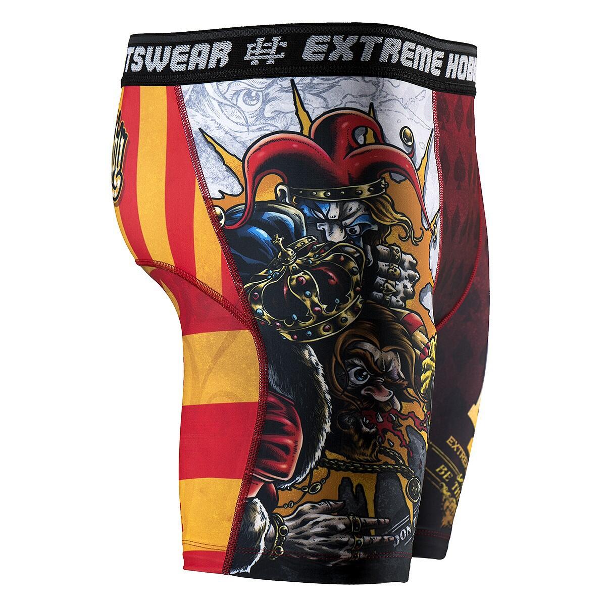 Shorts Vale Tudo MMA pour hommes EXTREME HOBBY KILLER CARDS 4/7