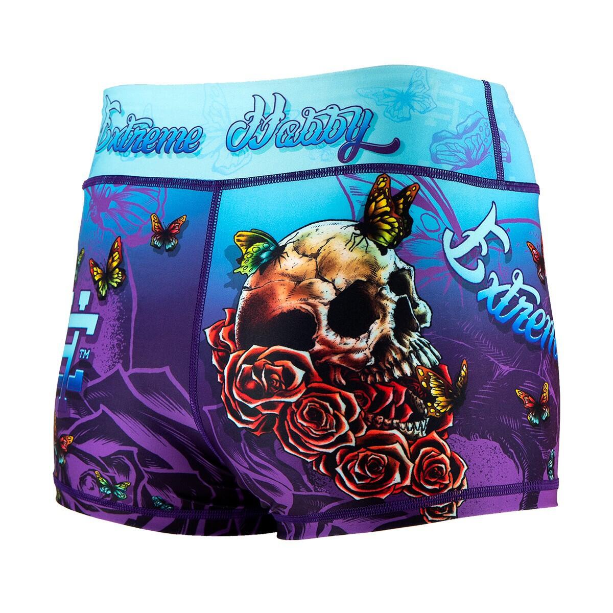 Short de sport femme yoga & fitness EXTREME HOBBY SKULL 2 3/6