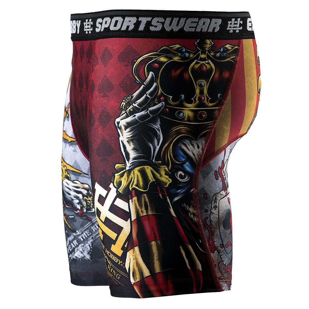 Shorts Vale Tudo MMA pour hommes EXTREME HOBBY KILLER CARDS 3/7