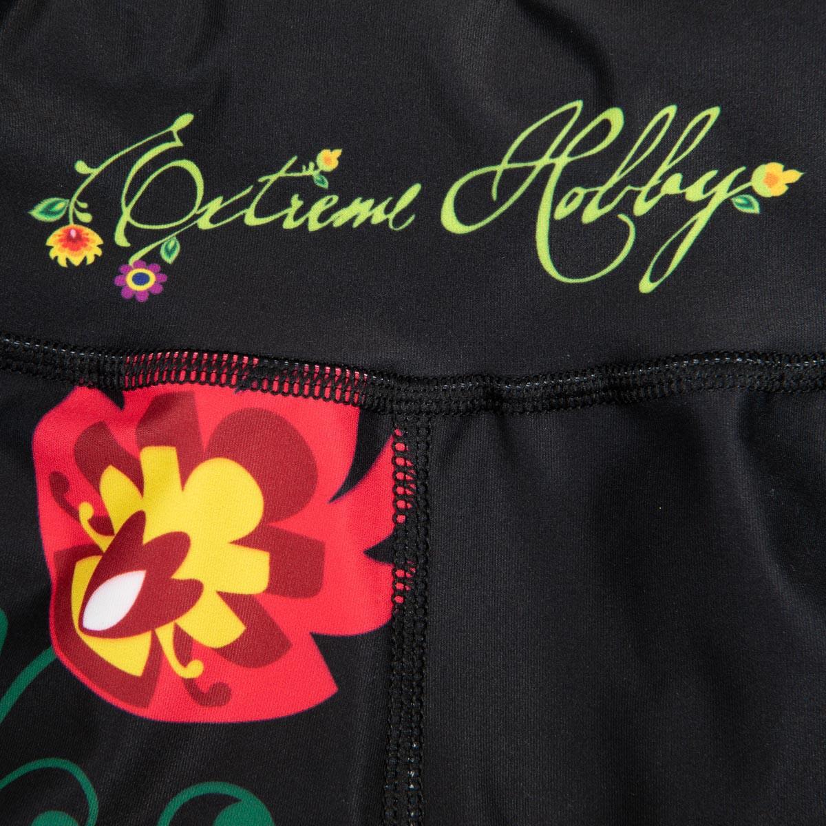 Short de sport femme yoga & fitness EXTREME HOBBY FOLK 2 3/7