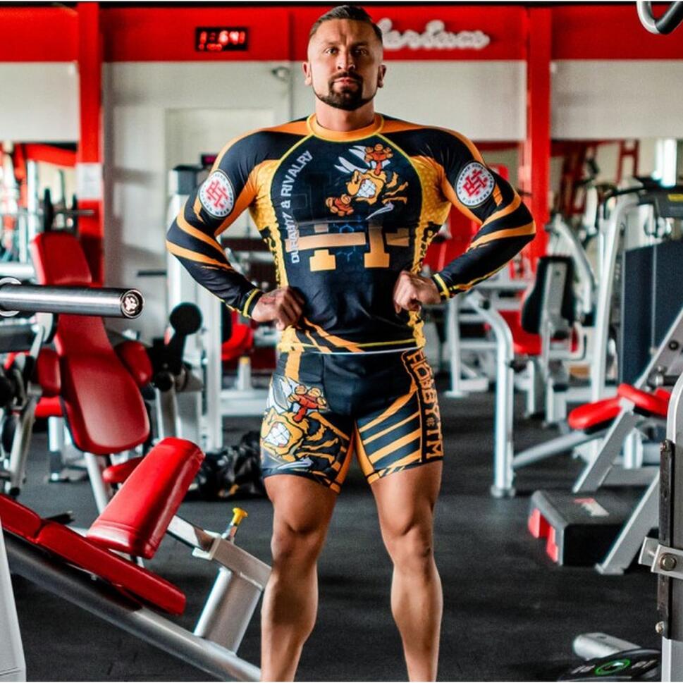 Spodenki Vale Tudo do MMA męskie EXTREME HOBBY ANGRY WASP