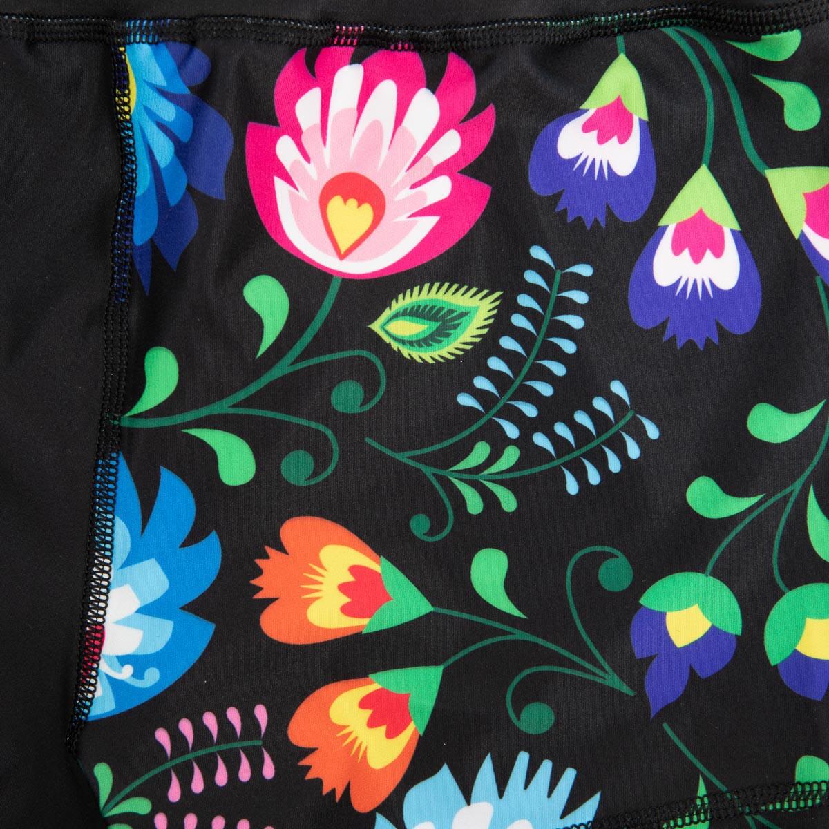 Short de sport femme yoga & fitness EXTREME HOBBY FOLK 2 5/7