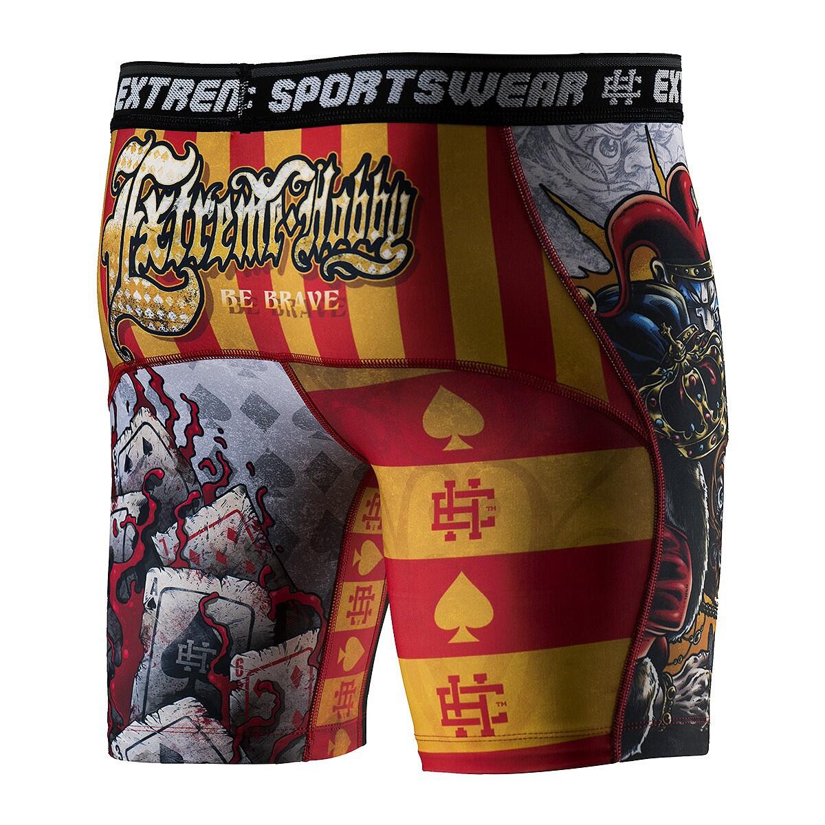 Shorts Vale Tudo MMA pour hommes EXTREME HOBBY KILLER CARDS 2/7