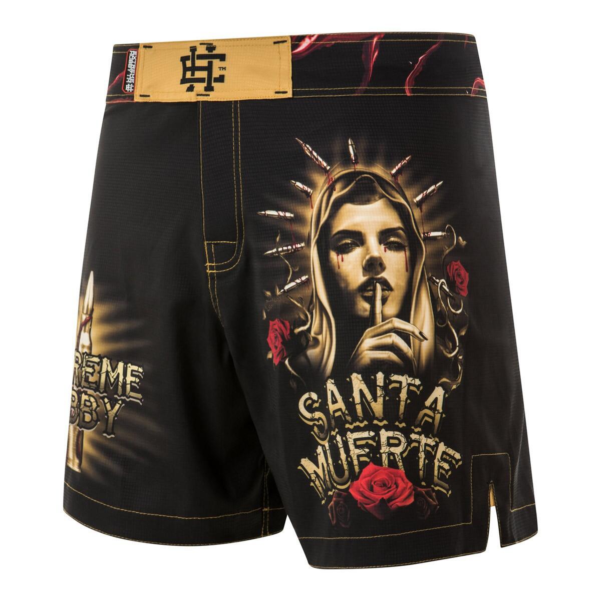 Extreme Hobby - Shorts De Sport Pour Hommes – Entraînement Et Salle Extreme Hobby Santa Muerte - Short - Noir - 42 M/l - Decathlon