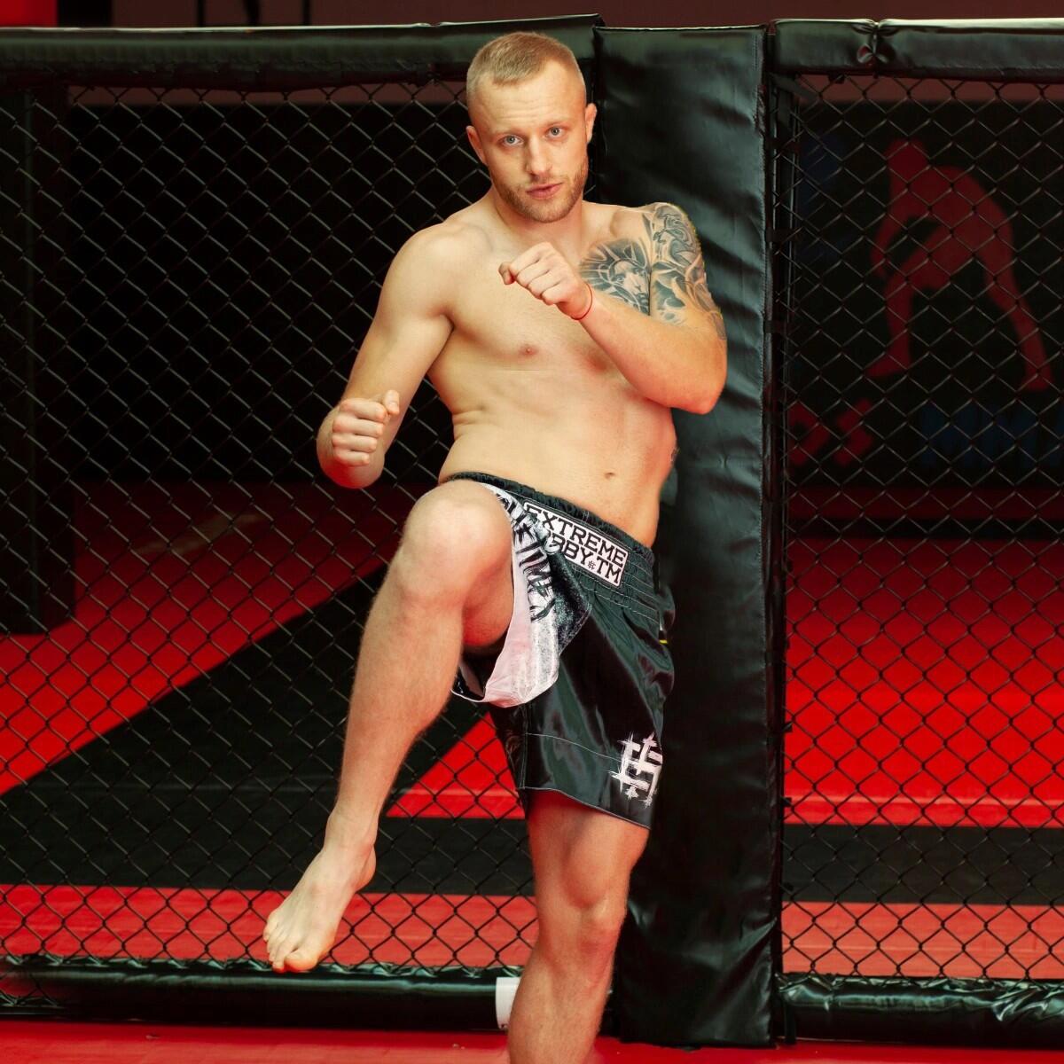 Shorts de Muay Thai pour hommes EXTREME HOBBY PSYCHO CLOWN 5/6