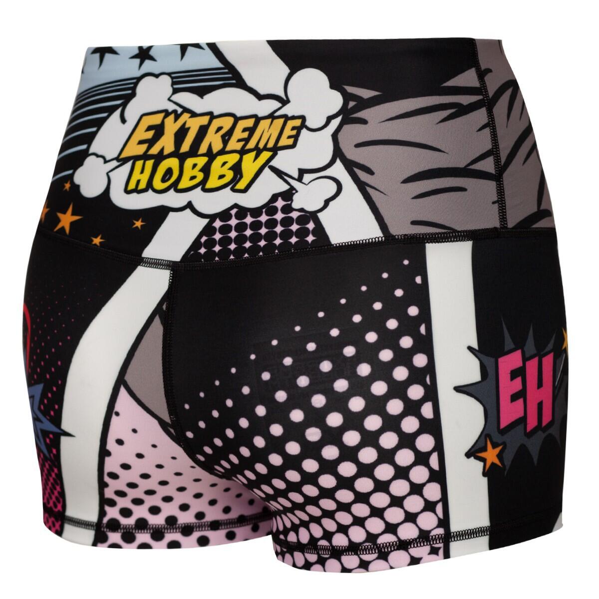 Pantaloncini donna yoga e fitness EXTREME HOBBY COMICS 2/7