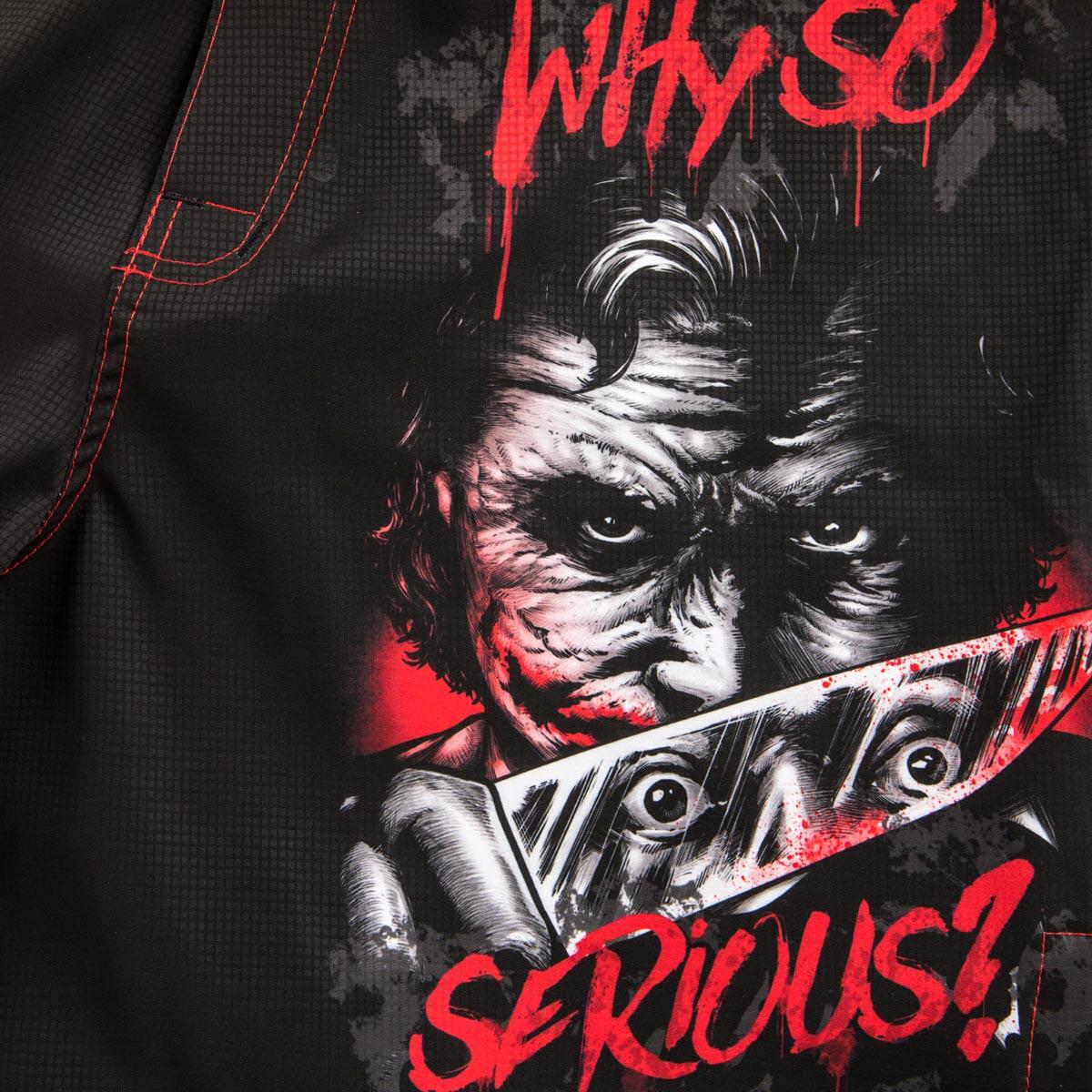 Calções desportivos para homem – treino e ginásio EXTREME HOBBY WHY SO SERIOUS 4/7