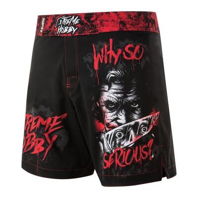 Sportshort voor heren – training en gym extreme hobby why so serious